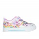 ZAPATILLA SKECHERS TWINKLE SPARKS NIÑA LUCES UNICORNIO 314809N/WMLT