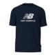 CAMISETA NEW BALANCE HOMBRE MANGA CORTA AZUL  MT41502NNY