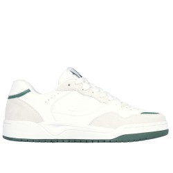 SKECHERS HOMBRE KOOPA VOLLEY LOW LIFESTYLE 183241/WGRN BLANCA GRIS Y VERDE
