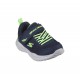 ZAPATILLA SKECHERS BEBE AZUL  VERDE 407308N NVLM