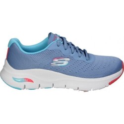 SKECHERS MUJER ARCH FIT INFINITY COOL 149722BLMT  AZUL
