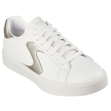 SKECHERS EDEN LX-TOP BEAMING GLORY BLANCA PIEL 185016/WTGD