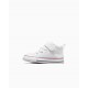 ZAPATILLA SEMIBOTA CONVERSE DE BEBE BLANCA VELCRO A04825C