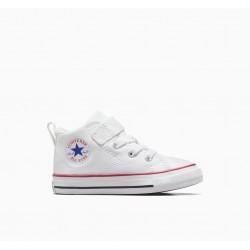 ZAPATILLA SEMIBOTA CONVERSE DE BEBE BLANCA VELCRO A04825C