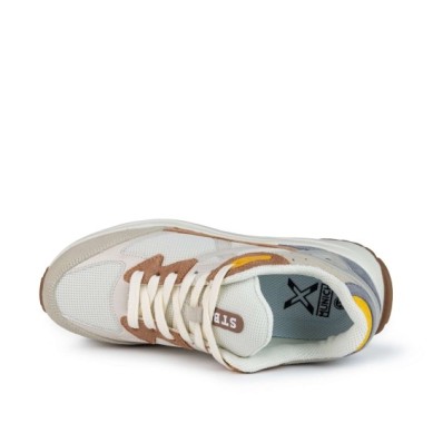 ZAPATILLAS MUNICH TIP 32 WMN BEIGE Y MARRÓN MUJER 4155032
