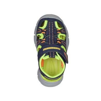 SANDALIAS NIÑO SKECHERS RELIX VALDER  406520L NVLM AZUL MARINO
