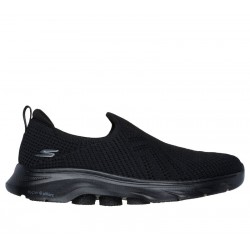 ZAPATILLA SKECHERS NEGRA SIN CORDON  GO WALK 125204BBK