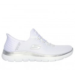 ZAPATILLA SKECHERS BLANCA MUJER SLIP-INS Diamond150123WSL