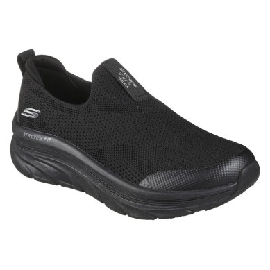 ZAPATILLA SKECHERS MUJER NEGRA D'LUX  WALKER 149128BKN