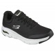 SKECHERS HOMBRE ARCH FIT 232040/BKW NEGRA