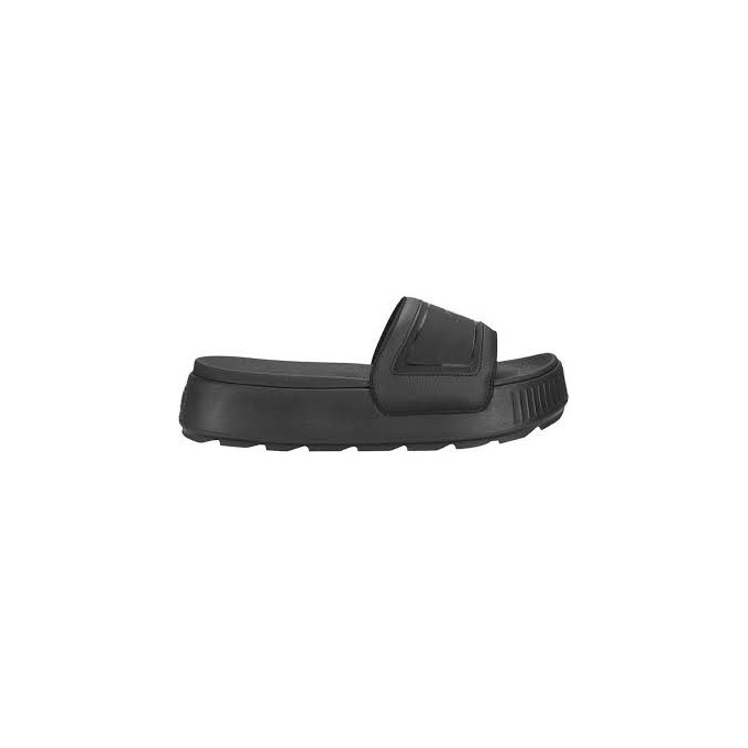 CHANCLAS PUMA KARMEN SLIDE PLATAFORMA MUJER NEGRA 389073 01