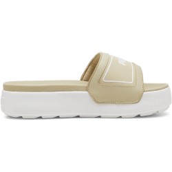 CHANCLAS PUMA KARMEN SLIDE PLATAFORMA MUJER CREMA 389073 11