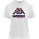 KAPPA CAMISETA  MANGA CORTA BLANCA 381R34W MUJER