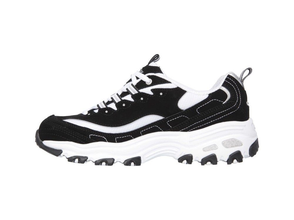 Skechers Mujer Comprar Zapatillas Skechers D Lites Biggest Fan Mujer Baratas Online 11930 bkw Negra