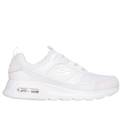 SKECHERS MUJER AIR COURT RETRO AVENUE 150075/WHT BLANCA