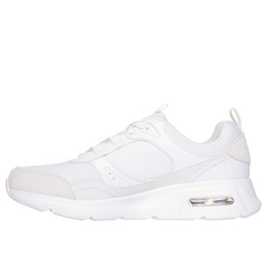SKECHERS MUJER AIR COURT RETRO AVENUE 150075/WHT BLANCA