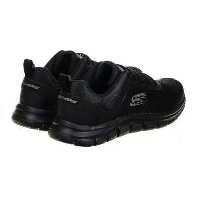SKECHERS  TRACK BROADER HOMBRE 232698/BBK NEGRA