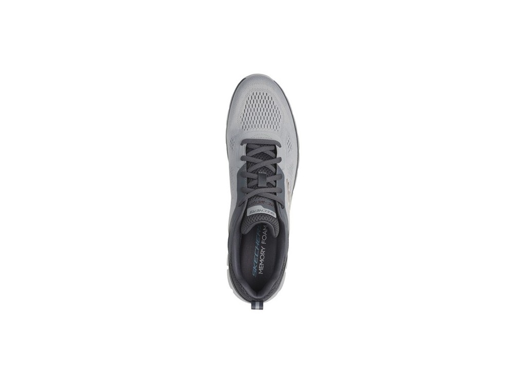 Skechers memory foam hombre gris 2025