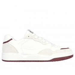SKECHERS HOMBRE KOOPA VOLLEY LOW LIFESTYLE 183241/WBUG BLANCA Y GRANATE