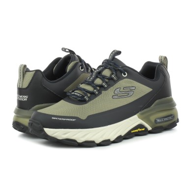 SKECHERS MAX PROTECT-FAST TRACK HOMBRE 237304/OLBK VERDE