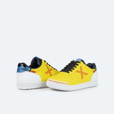MUNICH FUTBOL SALA NIÑOG-3 KID PROFIT SPORT 419 AMARILLO
