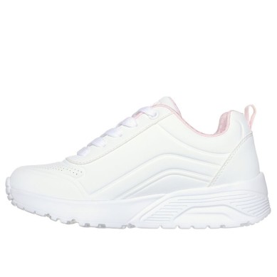 ZAPATILLA SKECHERS NIÑA BLANCA UNO LITE EASY ZIP 310387L-WHT