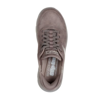 ZAPATILLAS SKECHERS SLIP-INS GO WALK FLEX-MALI MUJER 124837/BRN MARRÓN