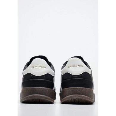 ZAPATILLA US POLO ASSN HOMBRE NEGRO Y BLANCO  CAMPY001B-BLK