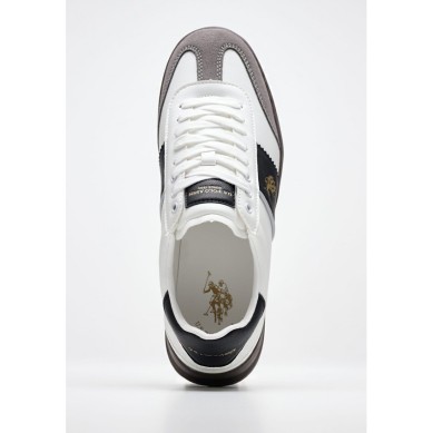 ZAPATILLA US POLO ASSN HOMBRE BLANCO Y GRIS CAMPY001B-WHI