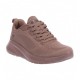 ZAPATILLA SKECHERS MUJER BOBS  SPORT SQUAD MARRÓN 117209/CLAY