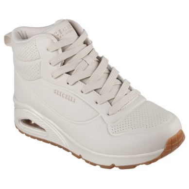 SKECHERS UNO STAND HIGH MUJER 177097/OFWT BEIGE