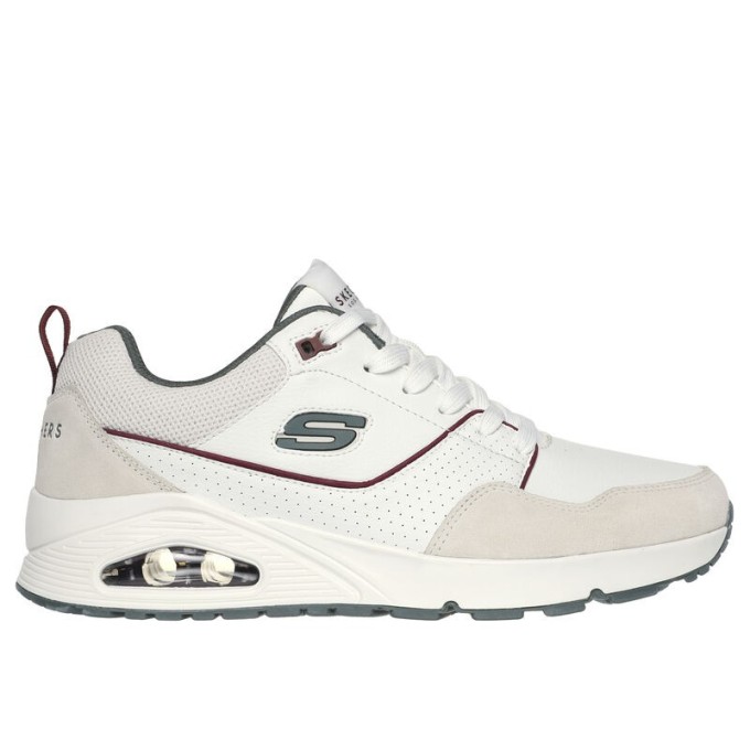 ZAPATILLA SKECHERS HOMBRE UNO BLANCA 183020WGR