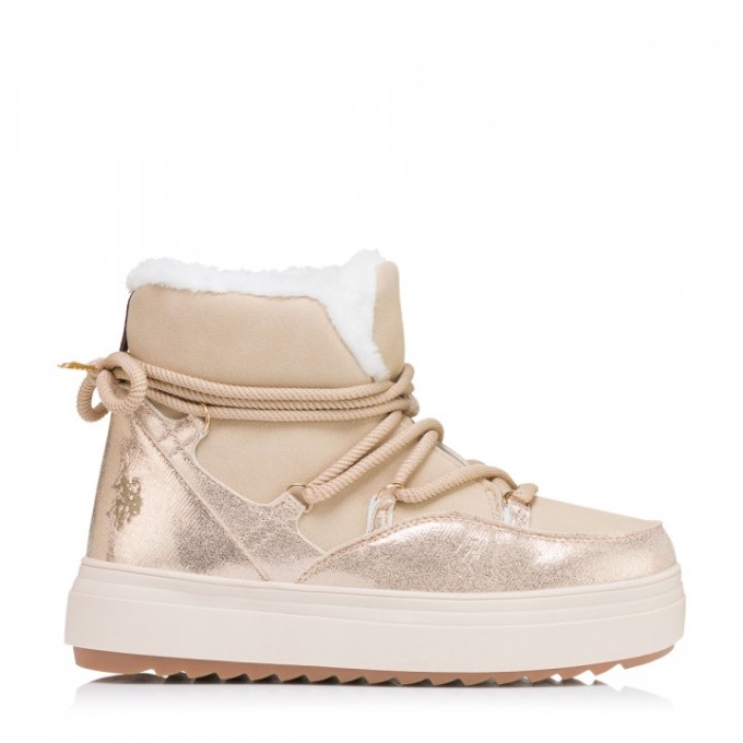 BOTAS US POLO ASSN MUJER BEIGE ICY004-BEI