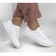 SKECHERS BOBS B EXTRA CUTE MUJER 113328/WHT BLANCA LONA