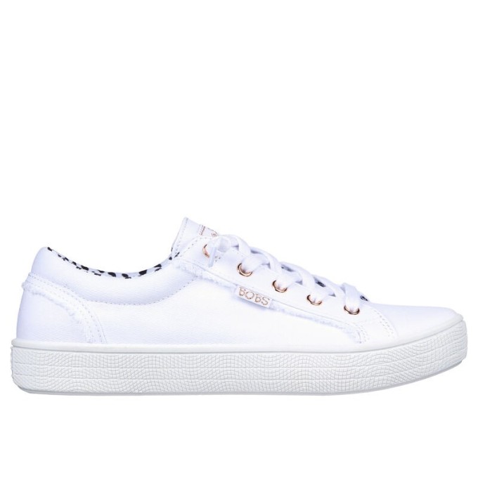 SKECHERS BOBS B EXTRA CUTE MUJER 113328/WHT BLANCA LONA