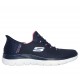 ZAPATILLA SKECHERS AZUL MUJER SLIP-INS 150123 NVPK