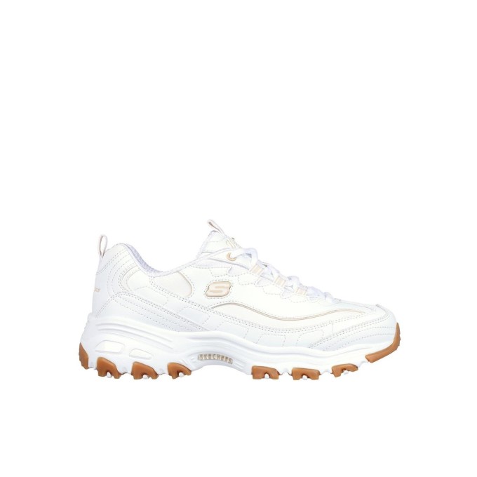 SKECHERS MUJER D´LITES GOOD NEUTRAL 149807 WHT BLANCA