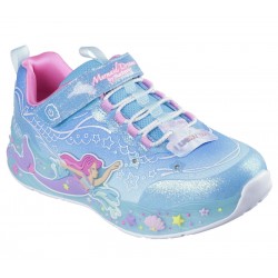 ZAPATILLAS SKECHERS MERMAID DREAMS LUCES NIÑA 303060L/BLMT