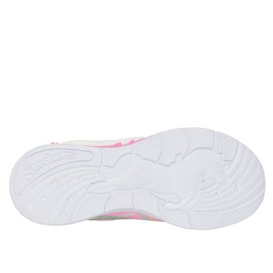 ZAPATILLA NIÑA SKECHERS S-LIGHTS UNICORN CHASER 302298L PKMT