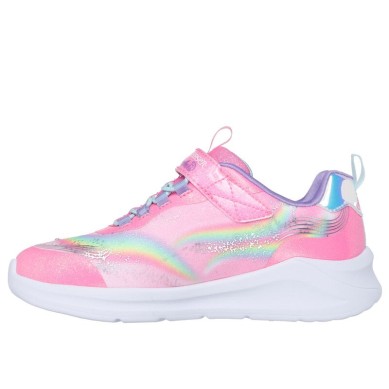 ZAPATILLA NIÑA SKECHERS S-LIGHTS UNICORN CHASER 302298L PKMT