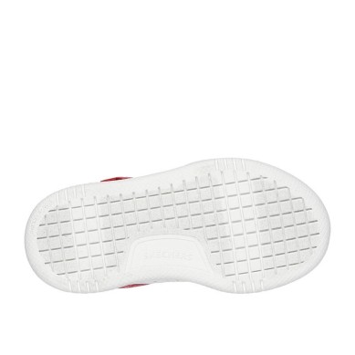 ZAPATILLA BEBE BLANCA ROJA QUICK STREET 405638N RDW
