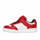 ZAPATILLA BEBE BLANCA ROJA QUICK STREET 405638N RDW