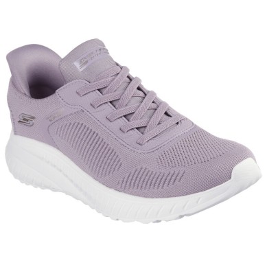 ZAPATILLA SKECHERS SLIP-INS MUJER BOBS SQUAD LILA 117497 LAV