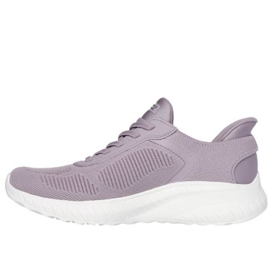 ZAPATILLA SKECHERS SLIP-INS MUJER BOBS SQUAD LILA 117497 LAV
