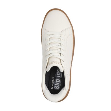 ZAPATILLAS SKECHERS SLIP-INS COURT BREAK HOMBRE 183177/WNT BEIGE