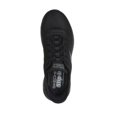 ZAPATILLAS SKECHERS SLIP-INS HOMBRE GO WALK FLEX-NO MANOS 216324/BBK NEGRA