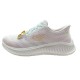 SKECHERS MUJER SLIP-INS  ROSA  BLANCA 125643 WPK