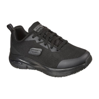 SKECHERS MUJER ARCH FIT 108019EC NEGRA ANTIDESLIZANTE