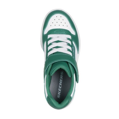 ZAPATILLAS SKECHERS QUICK STREET NIÑO 405638L GRW VERDE
