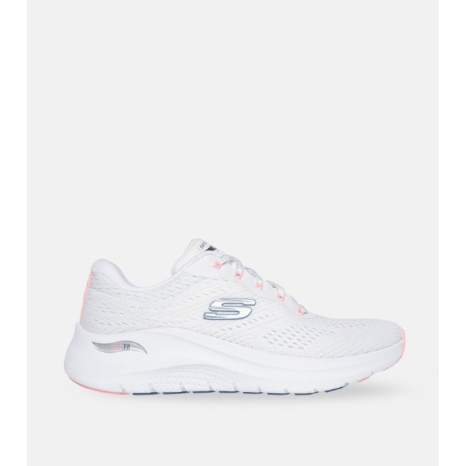 SKECHERS MUJER ARCH FIT  2.0 BIG LEAGUE 150051/WPKB BLANCA